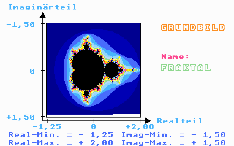 Fraktal atari screenshot